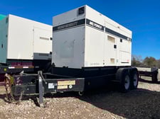 110 KW Multiquip #DCA125SSIU4F, trailer mounted, Tier 4F, sound attenuated enclosure, 120/240/208/277/480