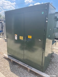 1500 KVA 24940 Delta Primary, 415Y/240 Secondary, Sunbelt Solomon, padmount transformer, unused