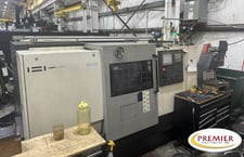 Hwacheon #Cutex-240A, CNC lathe, Fanuc 0iTD, 22.8" swing, 8" chuck, 2" bar, 25 HP, 2011