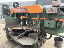 16.14" x 27.56" Meba #MEBAeco-410DGA-2300, horizontal band saw, 228.35" x 1.61" blade, 7.4 HP, 2016