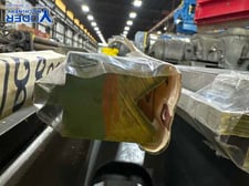 126" L, Female press brake die, 2" die width, 1-1/2" die height, 1/2" tang