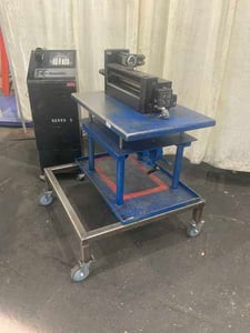 18" x .045" Rapid-Air #118C, servo feed system, 19" roll width, portable on cart, 2005