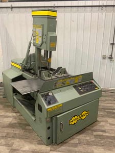 18" x 20" Hyd-Mech #V-18, vertical band saw, 14' 6" x 1-1/4" blade, coolant, hydraulic tilt