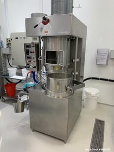 Niro #CC-21T, Fluid Bed Dryer/Coating Pan, Stainless Steel, 10 kg/batch Work capacity