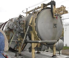 500 sq.ft. Industrial Filter & Pump #122.332, Vertical Leaf Filter, (19) 44" x 44" filter leaves, 70 psi, 180