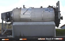 1300 sq.ft. U.S. Filter, Pressure Leaf Filter, 4' 6" diameter x 15' L Shell, (2) 3" inlet, 6" outlet, 150/FV