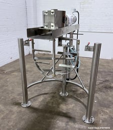 75 gallon Lee #9M, Floor Mounted Dual Motion Tilt Back Agitator Assembly, Stainless Steel, 30" width