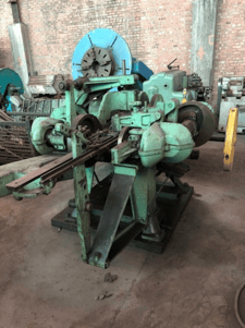 Nilson #S3-26, 4-slide, 3/16" dia wire, 1-5/8" ribbon, split cams, 26" lgth of feed, variable speed drive