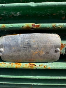 100 HP 1185 RPM Reliance, Frame 444T, TEFC, ball, 460 Volts (3 available)