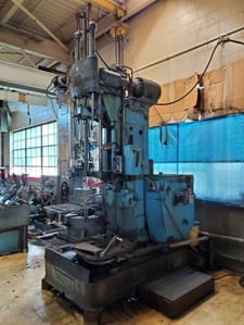 Image for Barnes Drill #307, vertical hone, 6.5" max. diameter, 25" stroke, 3-jaw 20" chuck, 60" spindle to table