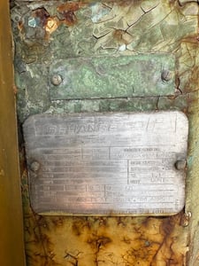 300 HP 1185 RPM General Electric, Frame 5006Y, ODP, 2300 Volts (2 available)