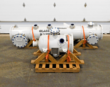 DeDietrich, glass lined column, 150 psig/FV @ 450&deg;F, new, 2018