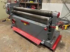 5' x 10 gauge Wysong #10-60, mechanical plate roll, #29440