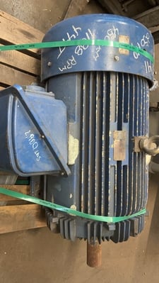 250 HP 1188 RPM Teco Westinghouse, Frame 449T, TEFC, 1.15 service factor