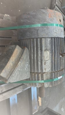 150 HP 1185 RPM General Electric, Frame 445T, TEFC, 1.0 service factor, 460 Volts