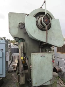 150 Ton, HTC #12FM-150, press brake, 12' overall, Autogage A 24 Back Gauge
