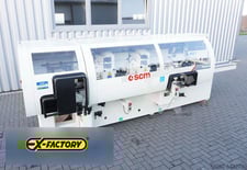 SCM #Superset-TX, feed through moulder, 7-head, 9-7/16" x 4-3/4" capacity, 1-9/16" spindle