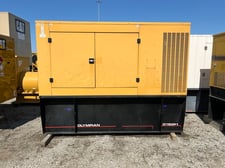 150 KW Olympian #D150P1, diesel generator set, 120/208 Volts, 3-phase, 538 hours, 1800 RPM, Perkins 6