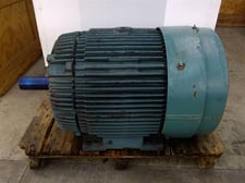 100 HP 1800 RPM Reliance P40G0240N, Frame 405T, TEFC, 4P, 460 Volts