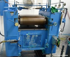 Image for 9" x 24" Kent, Small Production Three Roll Mill, manual roll & apron set, manual roll temp. control, 10 HP