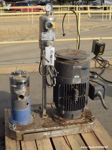 IKA Works #DR-2000/10, Dispax Reactor High Shear Inline Disperser, 35 gpm Nominal Flow Rate, 4500 feet/min.