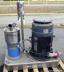 50 HP IKA Works #MHD/DR-PB-20, Inline Dispax Reactor, 30 gpm Nominal Flow Rate, 6200 lbs/hr. Solids capacity