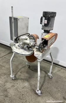 Pulva #FS, Micro Pulverizer, 2" diameter Inlet w/1" diameter x 6" L Feed Screw, 5" diameter x 2" deep