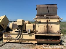 Schutte-Buffalo-Astec #AHM-20, Carbon Steel, (2) 48" diameter x 24" width Rotors, (14) 2.75" width x 4" x