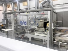 IMA BFB #CPV15, Automatic Top Load Case Erector Packer & Sealer, 15 cases/min., 600 mm L x 400 mm width x 350