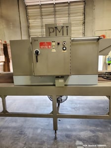 PMI #ST-601, Large Frame Shrink Tunnel, 18" H x 48" width Chamber, 41.5" width x 36"-42" H Conveyor, 480 V
