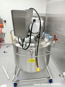 105 gallon DCI, Stainless Steel Reactor Vessel, 45 psi MAWP, 125 psi Jacket, 1993