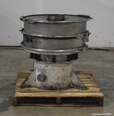 30" Macon, Screener, Stainless Steel, Single deck, 2 separation, 8" center inlet, 1/2 HP, 460 V