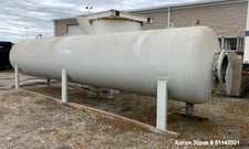 4910 gallon Scholz Scholz, Tank, Stainless Steel, Horizontal, 66" diameter x 312" straight side, 122 F, 2001
