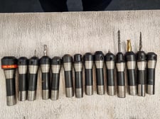 R8 Solid Tool Holders set of 14