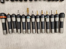 R8 solid tool holders, Set of 13