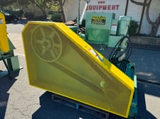 Insta-Pro #2000RC, continuous extruder, 1300-3840 lb./hr., 4" dia., 125 HP, extruder barrel & main worm shaft