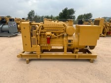 225 KW Caterpillar #D3306B-DITA, diesel generator set, 1800 RPM, SR4, open skid