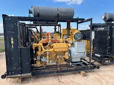 200 KW Caterpillar #D3406-SITA, Natural gas generator set, 14064 hours, 1800 RPM