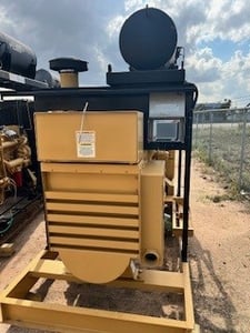 200 KW Caterpillar #G3406, Natural gas generator set, 1800 RPM, SR4