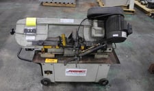 7" x 12" MSC #9518879, horizontal/vertical band saw, 93" x 3/4" blade, 1 HP, coolant, 2013