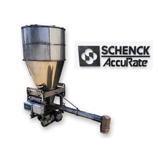 3" diameter, Schenck Mecatron #MODMS-1G-2A, Stainless Steel gravimetric screw feeder, 15 cu.ft.