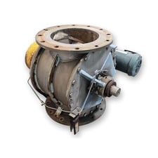 12" Young Industries, Stainless Steel rotary conveying valve, 1 HP