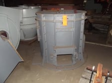 Raymond #4237, roller mill with double whizzer, 60/30 HP