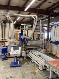 Showda #NC-163SU, single table CNC router, 16 ATC, 125.98" X, 75.27" Y, 13.77" Z, 24k RPM, HSK63F, 13.4 HP