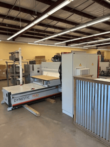 Holz-Her #Dynestic-7532, CNC high end gantry, 14 automatic tool changer, 147.6" X Travel, 86.6" Y Travel, 24k
