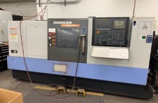 Daewoo Doosan Puma #240B, CNC lathe, 21.7" swing, 10" chuck, 2.7" bar, 26.3" centers, 13.8" dia., 22.1" lgth