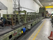 28 Stand, Yoder #M3, rafted rollformer, 3" spindle diameter, 18" roll space, equal geared, 1995