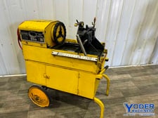 1/4" - 2" Oster #655, bolt & pipe threader, 1/8"-2" pipe capacity, front & rear chucks, 1/2 HP