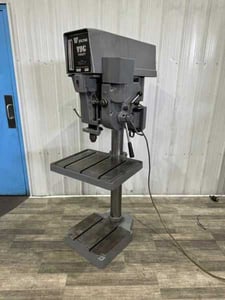 20" Wilton #VSG-20, single spindle drill press, 3" spindle diameter, #3MT, power feed, 1-1/2 HP