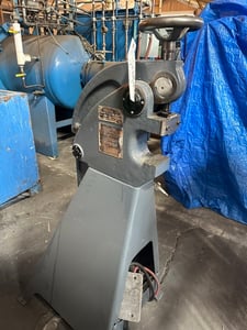 Marchant #4A, Sheet Metal Shrinking  Stretching Machine, 4" throat depth, S/N 87